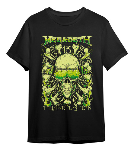 Megadeath Rock Camiseta