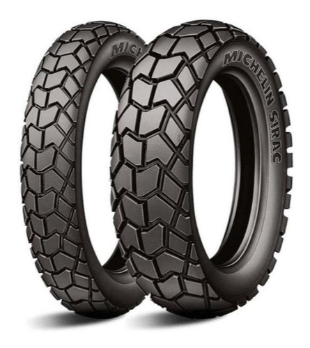 Par Pneu 110/90-17 + 90/90-19 Michelin Sirac
