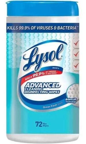 Toallas Desinfectantes Ocean Breeze Lysol