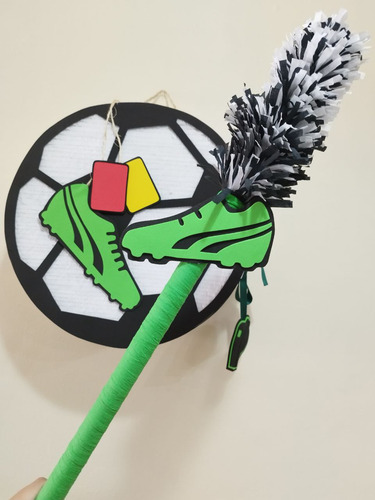 Piñata Personalizada De Pelota De Fútbol, Cumpleaños, Fiesta