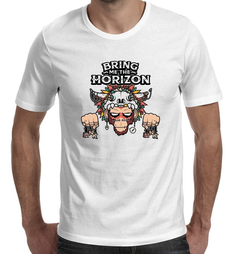 Camiseta Bring Me The Horizon Banda Metalcore Pop Rock