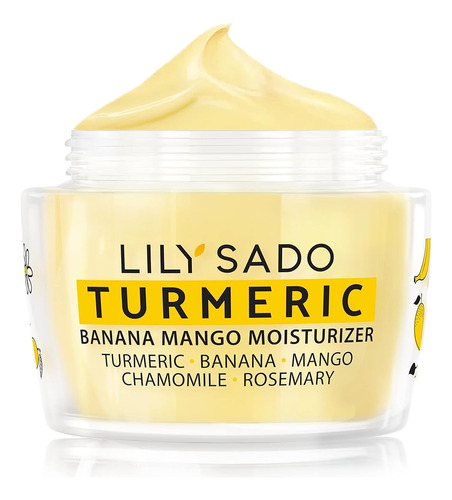 Lily Sado Turmeric Banana Mango Face Moisturizer - Deliciosa