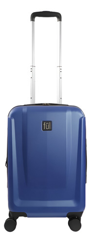 Maleta De Viaje Marca Ful 28 Pul 25 Kgs Expandible Rueda 360 Azul Load Rider
