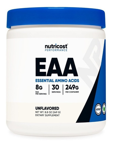 Eaa + Bcaa Aminoácidos Esenciales Nutricost Importado