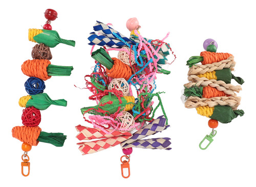Juguetes Para Masticar Pájaros, Juego Para Triturar Y Picar