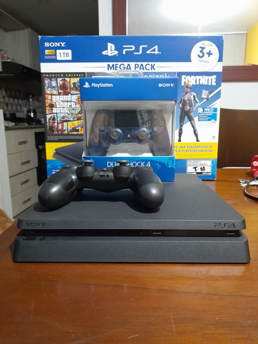 Play Station 4 Sony + 2 Controles Dual Shock+ 3 Juegos