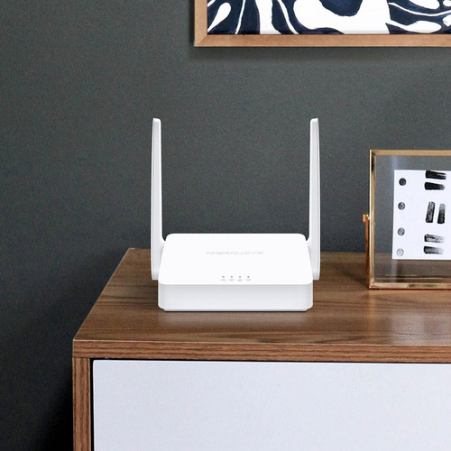 Imagen 6 de 6 de Router, Range extender, Access point, WISP Mercusys MW302R V1 blanco 220V