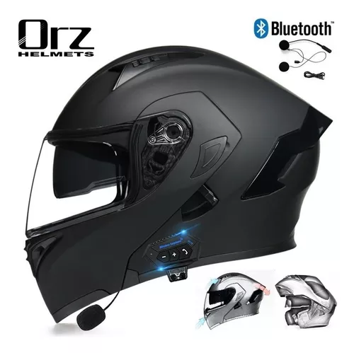 Bluetooth Integrado Casco Para Moto Certificado Abatible Dm