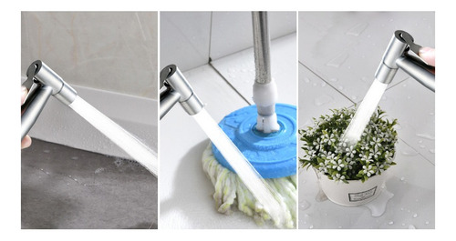 Llave Ducha Intima Para Inodoro Wc Estetica Cromado