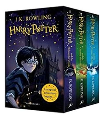 Libro Harry Potter Estuche Con 3 Libros