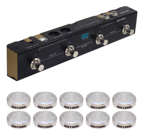 Hotone 4 Button Bluetooth Midi Foot Controller Ec4