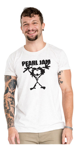 Polera Pearl Jam Rock Metal 100% Algodón Orgánico Mus37