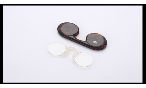 Gafas De Lectura Portátiles De Silicona Blanda Con Clip Nasa