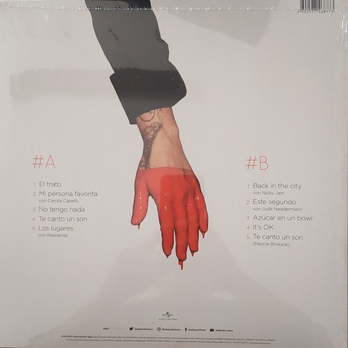 Vinilo Alejandro Sanz El Disco Nuevo Sellado Envío Gratuito