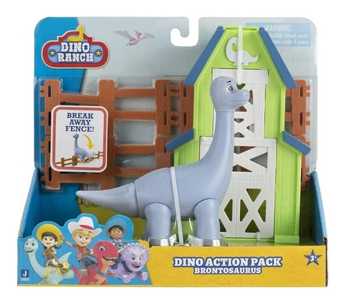 Dino Ranch Pack Action Muñeco Dinosaurio Con Accesorios