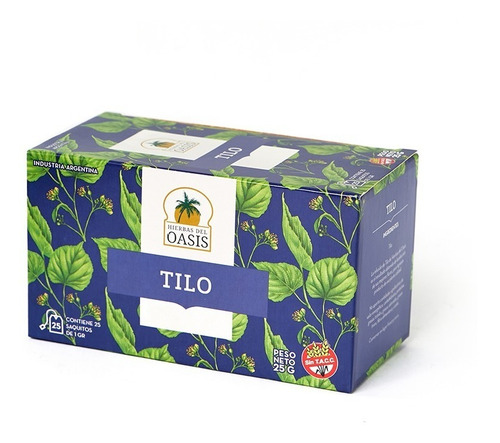 Té De Tilo Hierbas Del Oasis Pack X 3 Cajas
