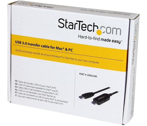 Startech.com Cable De Transferencia De Datos Usb 3.0 Para Ma