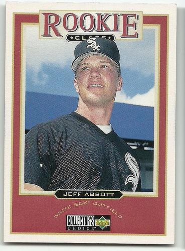 Barajita De Jeff Abbott Rookie 1997 Medias Blancas 