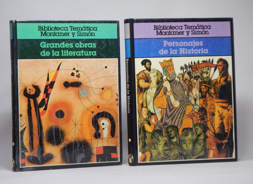 Biblioteca Temática 12 Tomos Montaner Y Simón 1979 A6