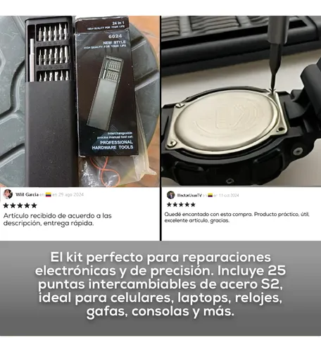 Destornillador Precision Destornilladores Kit Desarmadores