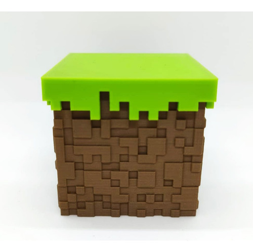 Cajita Minecraft Souvenir X 5 Unidades Impresión 3d