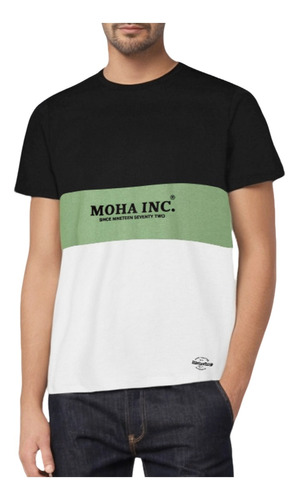 Remera Moha Inc Comb Slim Fit