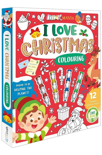 Libro: I Love Christmas Colouring. , Igloobooks. Base