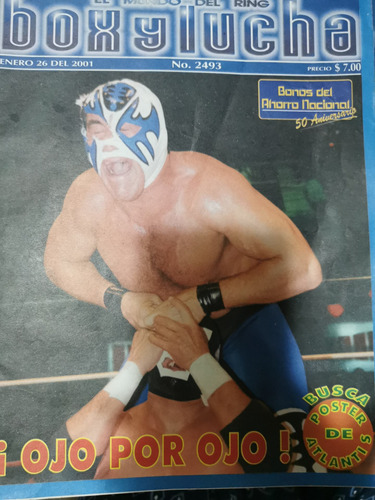 Revista Box Y Lucha Enero 2001 Sin Póster 