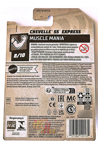 Chevrolet Chevelle Ss Express Negro Hot Wheels Negro