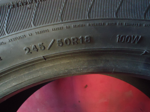 Pneu 245 50 Aro 18 Goodyear Eagle Ls2 Runflat Usado Meia Vid (Usado)
