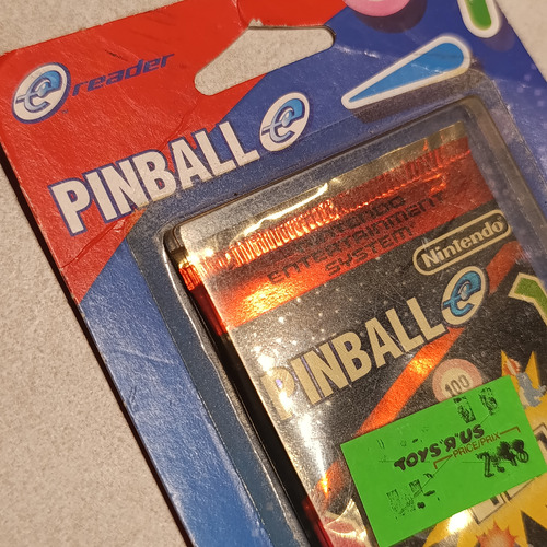Gba Juego Pinball Para E Reader De Nintendo Game Boy Advance (Usado)