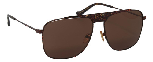 Gucci Gg0909s 002 Aviator Gunmetal Cafe Gucci Gucci Gucci Gucci Gucci