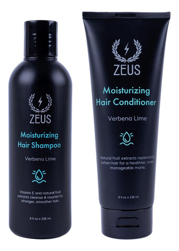 Conjunto De Shampoo E Condicionador Zeus Moisturizing Daily
