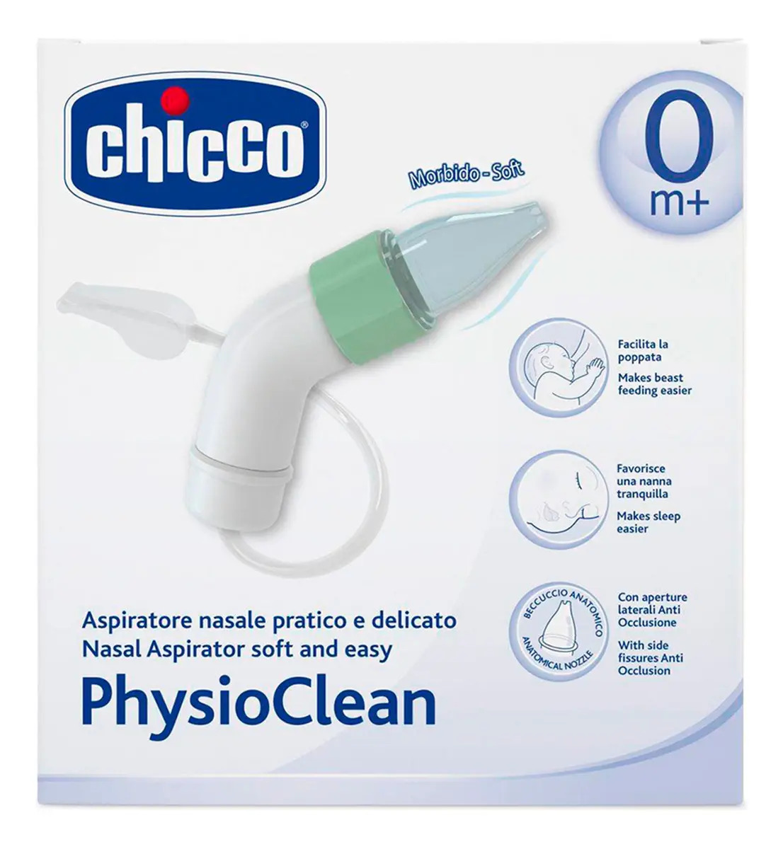 Chicco Aspirador Nasal Physioclean Color Blanco