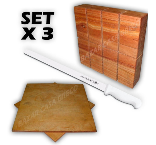 Set Sandwiches Miga  Molde Taco + Base Giratoria + Cuchillo