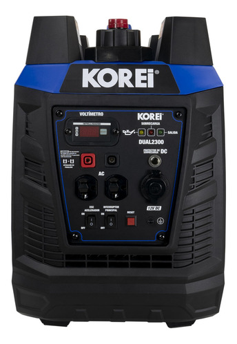Generador Dual Fuel Inverter Korei Gasolina/gas Lp- Dual2300