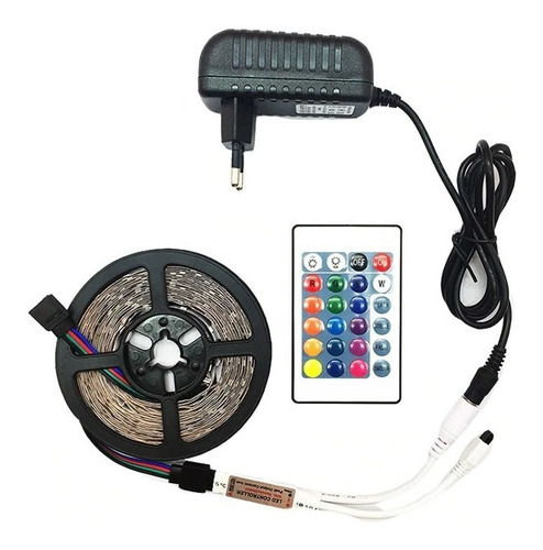 Kit Cinta Led Rgb Smd2835 60leds/m+control+driver+fuente