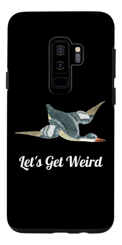 Galaxy S9 Lets Be Weird Bizarre Wigeon Bird Animal Trippy We