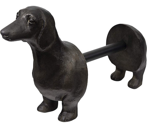 Creative Co-op Dachshund - Soporte Para Toallas De Papel Par