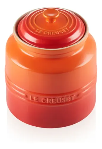 Pote Para Biscoito Le Creuset 2,4l Em Cerâmica Premium Esmaltada