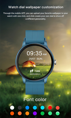 El reloj inteligente Z2 hace y recibe llamadas, fotos en la pantalla, color de la carcasa: negro