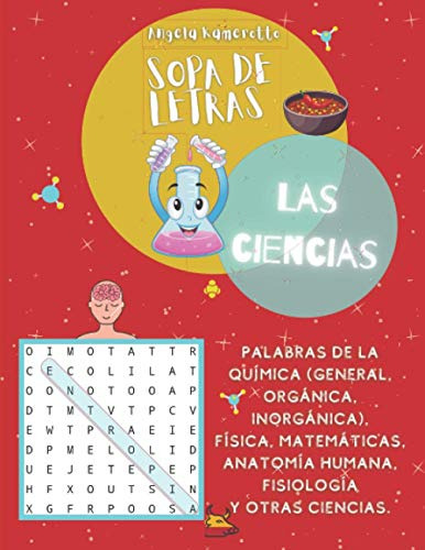 Sopa De Letras Las Ciencias: Palabras De Quimica -gen -organ