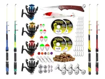 Comprar Completo Kit De Pesca Cu002F 4 Varas 4 Molinetes E Acessórios
