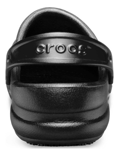Zueco Crocs Hombre Bistro Work Clog Negro