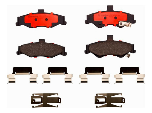 Balatas Traseras Chevrolet Camaro 2001 3.8l Brembo