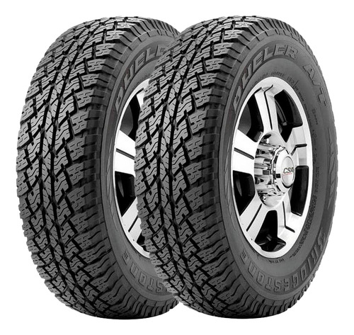 2 Pneus Bridgestone 265/65r17 112s Dueler At 693 Iii Índice De Velocidade S