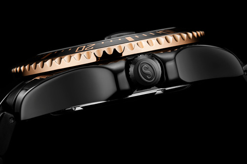 Reloj Stuhrling Original Depthmaster Diver 42 Mm De Cuarzo