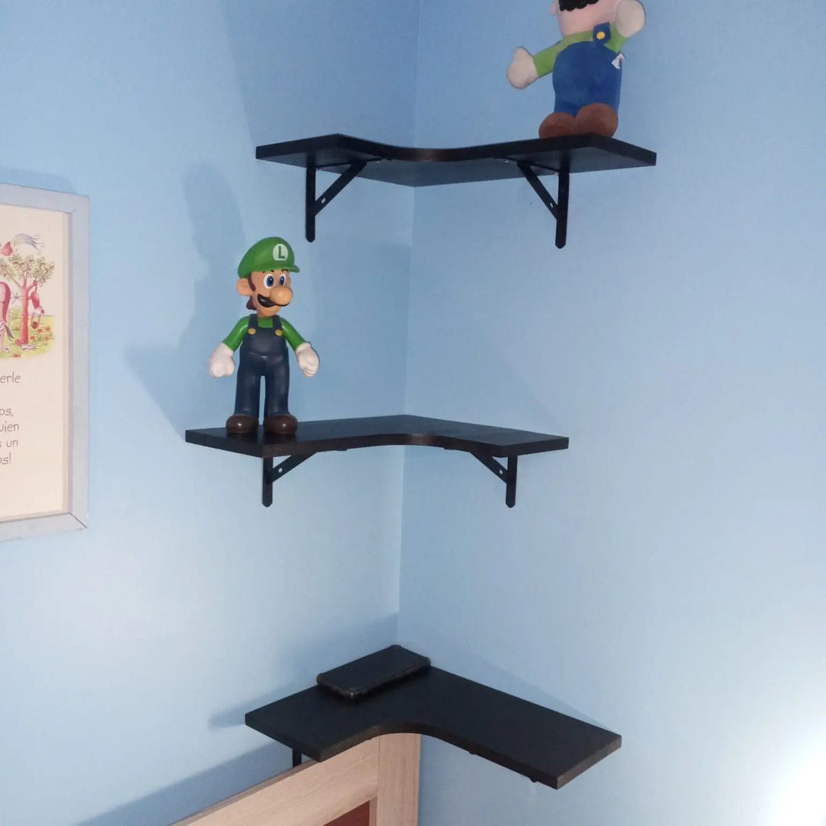 Contenido de cliente de Repisas esquineras de madera