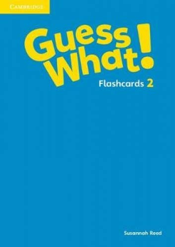 Libro Guess What! Level 2 Flashcards Spanish Edition De Vvaa