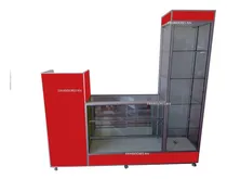 Comprar Vitrina Torre Aparador Exhibidor Mostrador Modulo Caja 1.90 